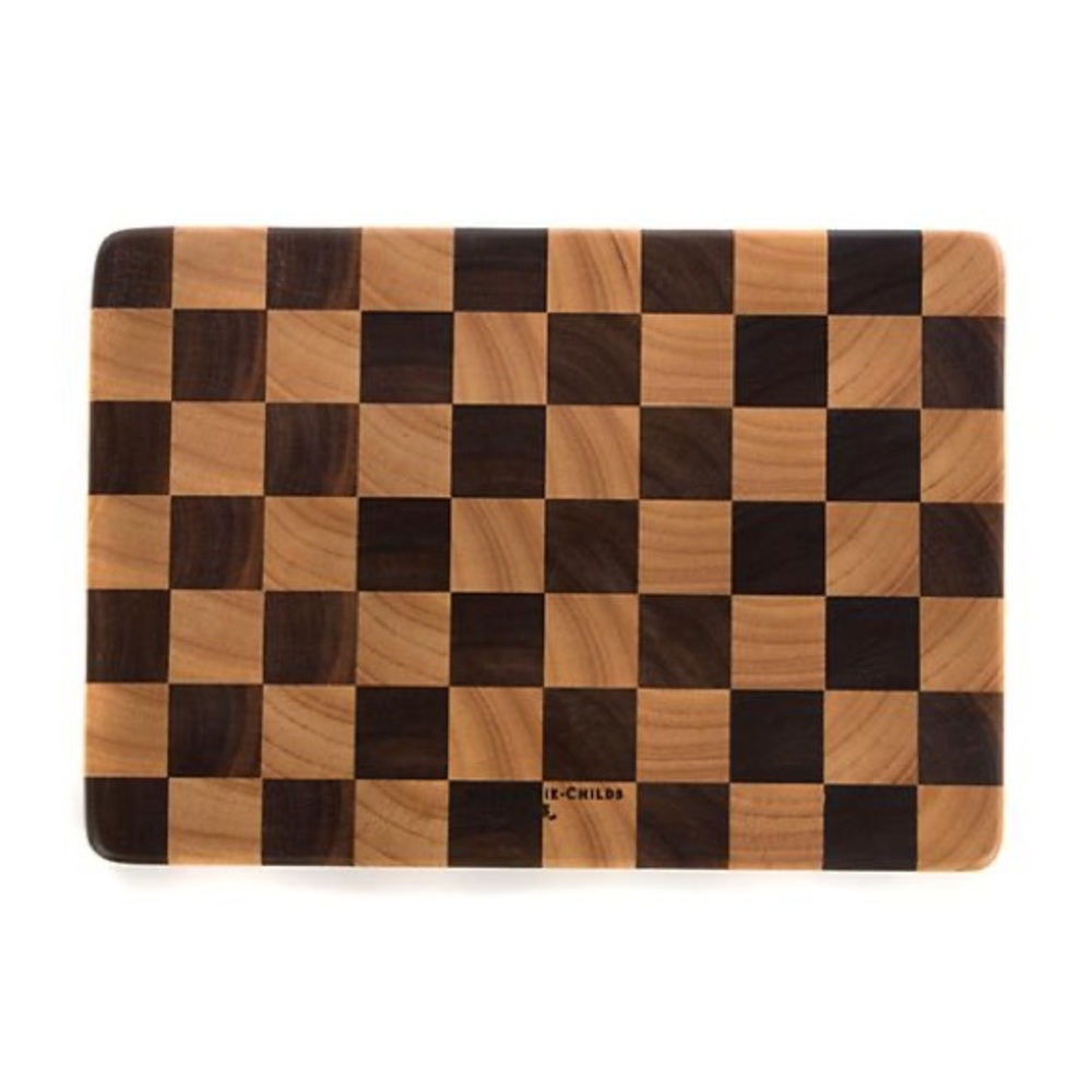NEW Mackenzie Childs checkered wood chopping board - Picture 3 of 3